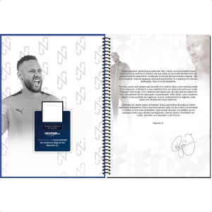 Caderno Oficial Neymar Jr Camisa 10 Universitário 1M 80f