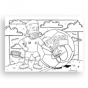 Ney Goods - Caderno Oficial de Colorir do Neymar Jr.