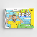 Kit 2 Ney Goods - Caderno Oficial de Colorir Neymar Jr.
