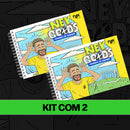 Kit 2 Ney Goods - Caderno Oficial de Colorir Neymar Jr.